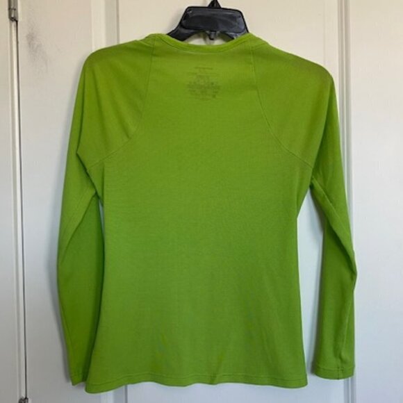 PATAGONIA Capilene 2 Lime Green Base Layer Shirt XS - Picture 6 of 6